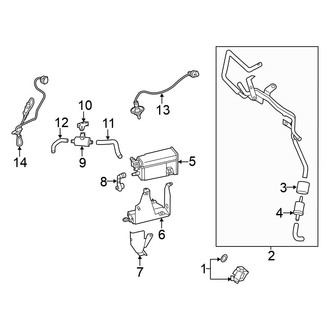 Mitsubishi OE - Emission System - Emission Components (ES / SE / SEL 3 Engine VIN Character)