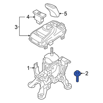 Mitsubishi OE - Automatic Transmission Shift Lever Bolt