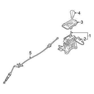 Mitsubishi OE - Console (Shifter & Components), (GT / SE / SEL)