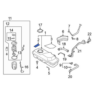 Mitsubishi OE - Fuel Tank Insulator