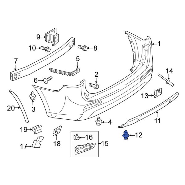 Valance Panel Clip