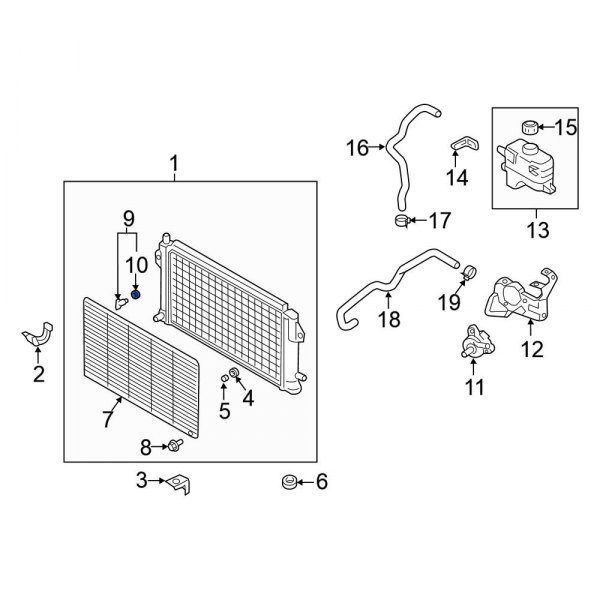 Radiator Drain Plug Gasket