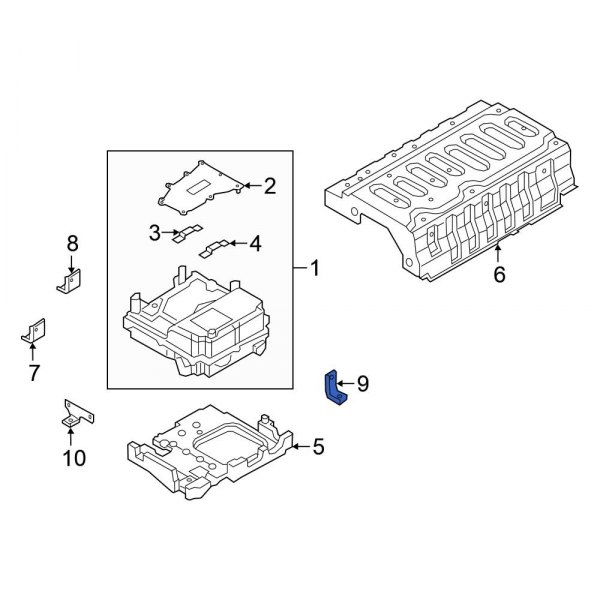 Drive Motor Inverter Bracket