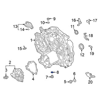 Mitsubishi OE - Automatic Transmission Drain Plug Washer