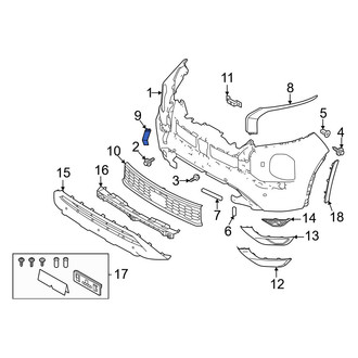 Mitsubishi OE - Front Tow Eye Cap