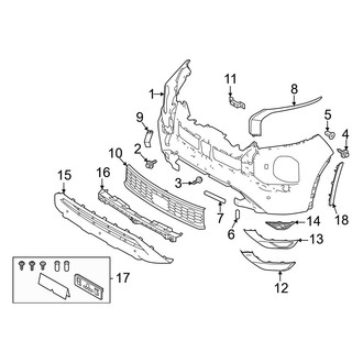 Mitsubishi OE - Front Bumper - Bumper & Components (Cover & Trim)