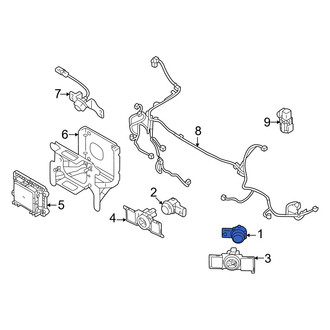 Mitsubishi OE - Front Outer Parking Aid Sensor