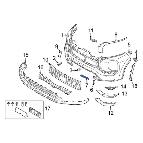 Bumper Cover Insulator