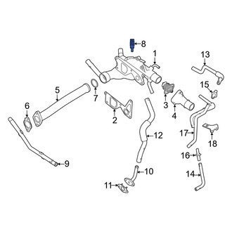 Mitsubishi OE - Engine Coolant Temperature Sensor
