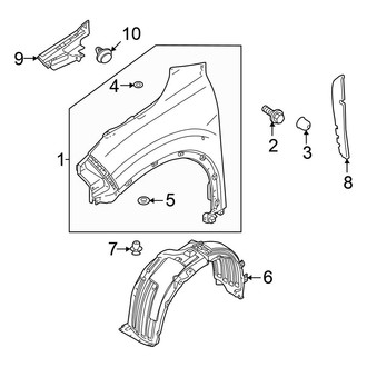 Mitsubishi OE - Fender & Components