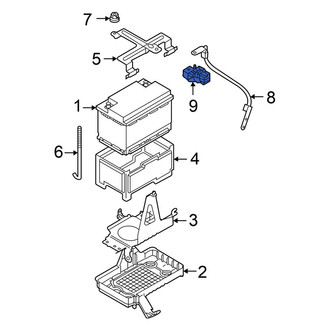 Mitsubishi OE - Battery Current Sensor