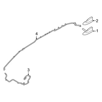 Mitsubishi OE - Electrical - Antenna
