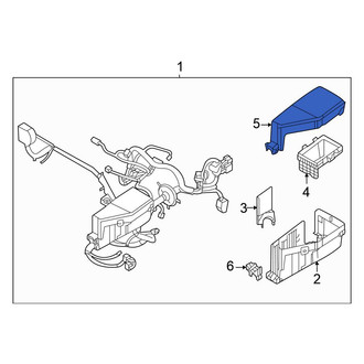Mitsubishi OE - Upper Fuse and Relay Center Cover