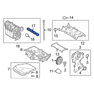 Mitsubishi OE - Engine Intake Manifold Gasket