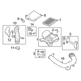 Mitsubishi OE - Engine / Transaxle - Air Intake