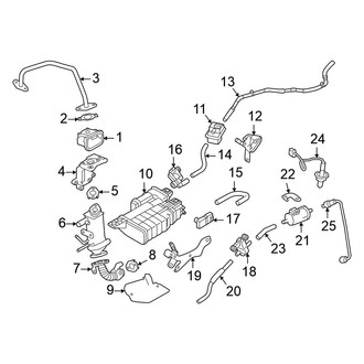 Mitsubishi OE - Emission System - Emission Components