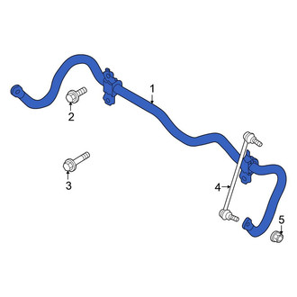 Mitsubishi OE - Front Suspension Stabilizer Bar