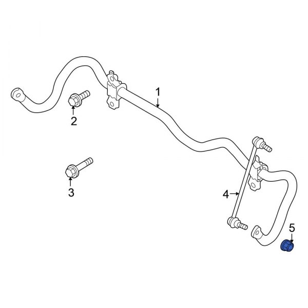 Suspension Stabilizer Bar Link Nut