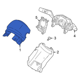 Mitsubishi OE - Upper Steering Column Cover
