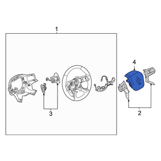 Mitsubishi OE - Steering Wheel Air Bag