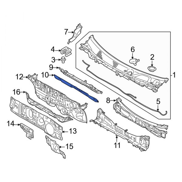 Cowl Extension Insulator