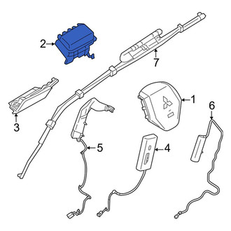 Mitsubishi OE - Upper Instrument Panel Air Bag