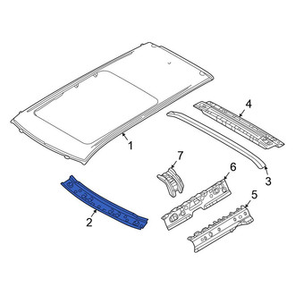Mitsubishi OE - Front Roof Header Panel