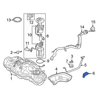 Mitsubishi OE - Fuel Tank Strap Sleeve