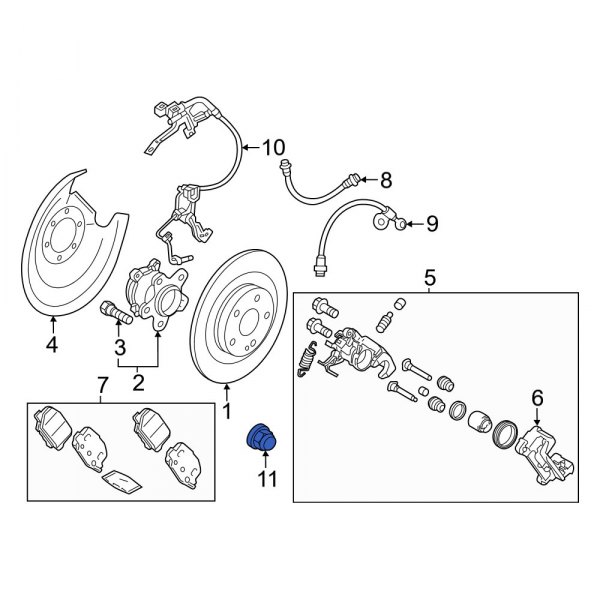 CV Joint Nut