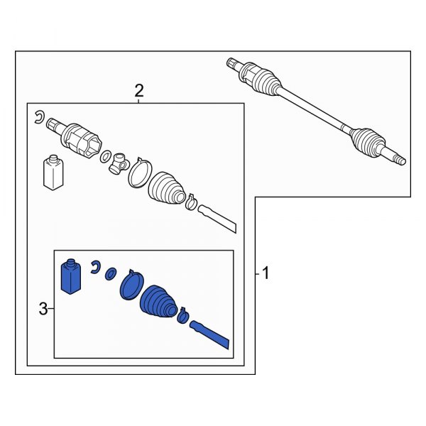 CV Joint Boot Kit