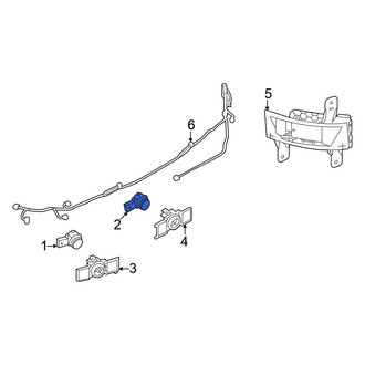 Mitsubishi OE - Front Inner Parking Aid Sensor