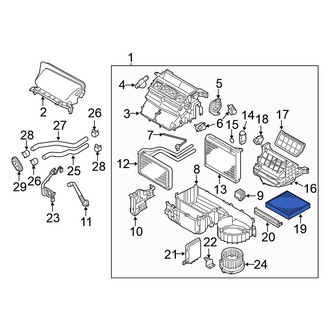 Mitsubishi OE - Cabin Air Filter