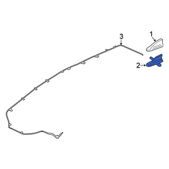 Mitsubishi OE - Radio Antenna Mast