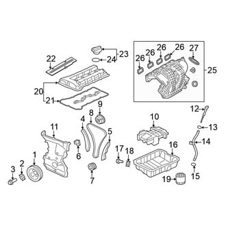 Mitsubishi OE - Engine / Transaxle - Engine Parts