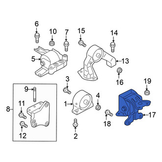 Mitsubishi OE - Manual Transmission Mount