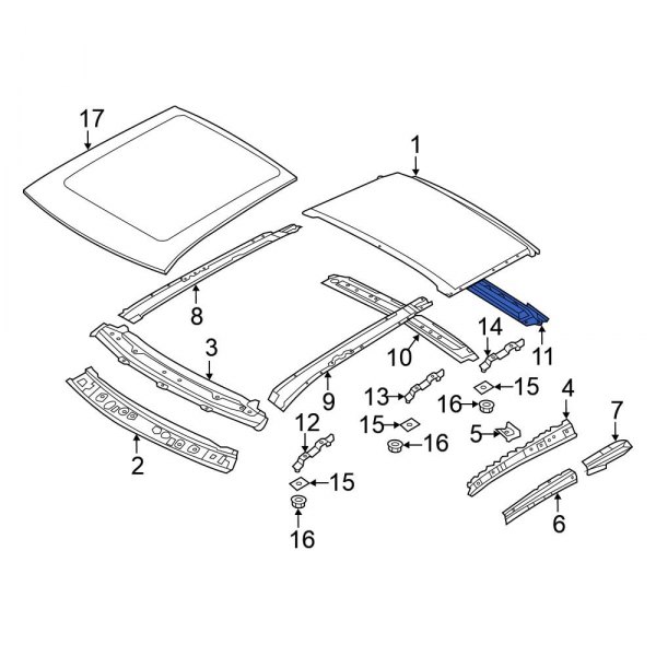 Roof Header Panel