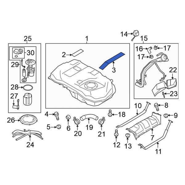 Fuel Tank Insulator