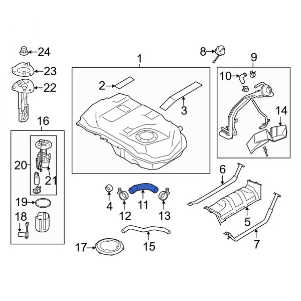 Fuel Filler Hose