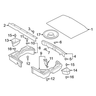 Mitsubishi OE - Rear Body & Floor - Interior Trim
