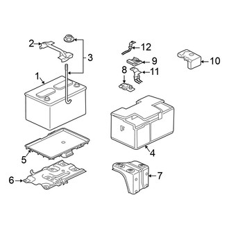 Mitsubishi OE - Electrical - Battery