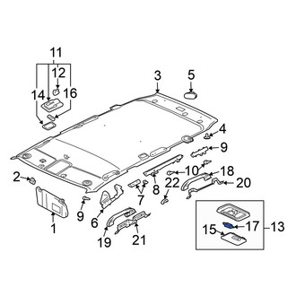 Mitsubishi OE - Trunk Light Bulb