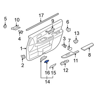 Mitsubishi OE - Front Courtesy Light Bulb