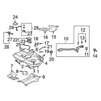 Mitsubishi OE - Fuel System Components
