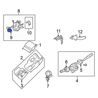 Mitsubishi OE - Ignition Switch