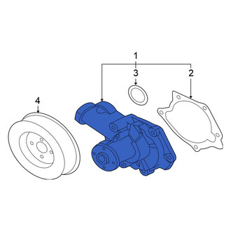 Mitsubishi OE - Engine Water Pump