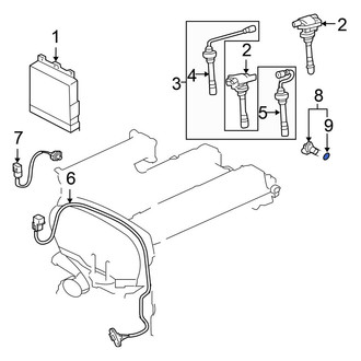 Mitsubishi OE - Engine Camshaft Position Sensor Seal