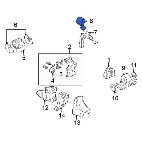 Engine Torque Strut