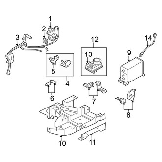 Mitsubishi OE - Emission System - Emission Components