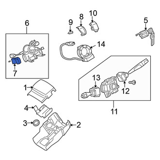 Mitsubishi OE - Ignition Switch