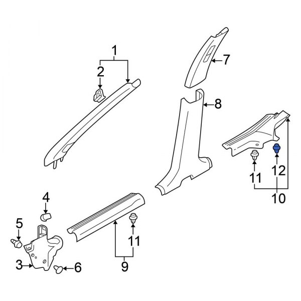 Door Sill Plate Clip